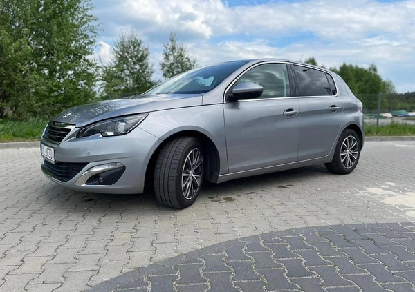 Peugeot 308 cena 30500 przebieg: 142000, rok produkcji 2015 z Kluczbork małe 46